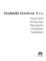 Huawei Matebook X Pro Quick Start Manual preview