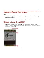 Preview for 4 page of Huawei ME906A Getting To Know Manual