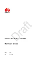 Huawei ME909 Series Hardware Manual preview