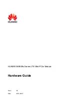 Предварительный просмотр 1 страницы Huawei ME909s Series Hardware Manual