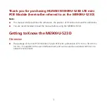 Предварительный просмотр 4 страницы Huawei ME909U-523D Manual