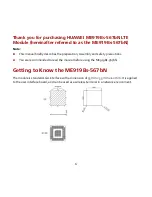 Preview for 4 page of Huawei ME919Bs-567bN User Manual