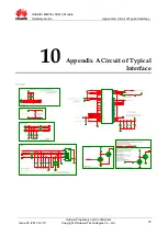 Предварительный просмотр 79 страницы Huawei ME936 Hardware Manual