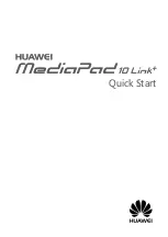 Preview for 1 page of Huawei MediaPad 10 LINK+ Quick Start Manual