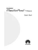 Huawei MediaPad 7 Vogue Quick Start Manual preview