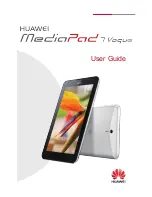 Предварительный просмотр 1 страницы Huawei MediaPad 7 Voque User Manual