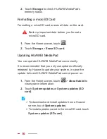 Предварительный просмотр 77 страницы Huawei MediaPad 7 Voque User Manual