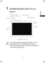 Preview for 5 page of Huawei MediaPad M2 10.0 Quick Start Manual