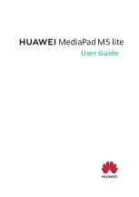 Предварительный просмотр 1 страницы Huawei MediaPad M5 Lite User Manual