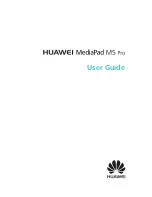 Huawei MediaPad M5 Pro User Manual preview