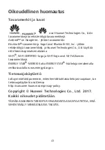 Preview for 47 page of Huawei MediaPad T3 Quick Start Manual