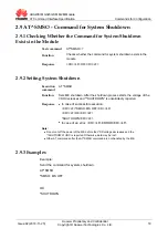 Предварительный просмотр 36 страницы Huawei MG323 At Command Interface Specification