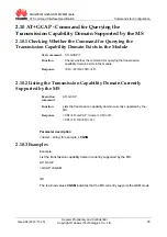 Предварительный просмотр 37 страницы Huawei MG323 At Command Interface Specification
