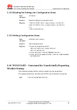 Предварительный просмотр 43 страницы Huawei MG323 At Command Interface Specification