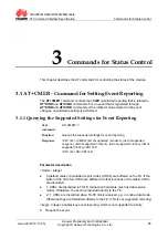 Предварительный просмотр 45 страницы Huawei MG323 At Command Interface Specification