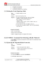 Предварительный просмотр 52 страницы Huawei MG323 At Command Interface Specification