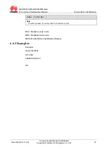 Предварительный просмотр 74 страницы Huawei MG323 At Command Interface Specification