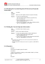 Предварительный просмотр 94 страницы Huawei MG323 At Command Interface Specification