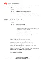 Предварительный просмотр 100 страницы Huawei MG323 At Command Interface Specification