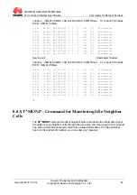 Предварительный просмотр 108 страницы Huawei MG323 At Command Interface Specification