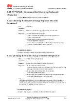 Предварительный просмотр 122 страницы Huawei MG323 At Command Interface Specification