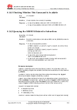 Предварительный просмотр 125 страницы Huawei MG323 At Command Interface Specification