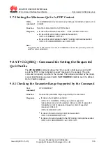 Предварительный просмотр 143 страницы Huawei MG323 At Command Interface Specification