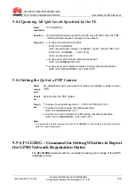 Предварительный просмотр 146 страницы Huawei MG323 At Command Interface Specification