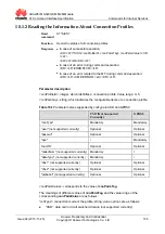 Предварительный просмотр 153 страницы Huawei MG323 At Command Interface Specification