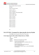 Предварительный просмотр 161 страницы Huawei MG323 At Command Interface Specification