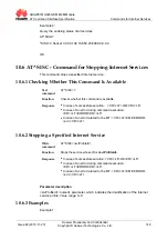 Предварительный просмотр 166 страницы Huawei MG323 At Command Interface Specification