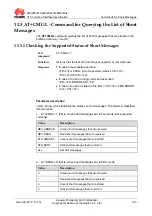 Предварительный просмотр 177 страницы Huawei MG323 At Command Interface Specification