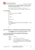 Предварительный просмотр 182 страницы Huawei MG323 At Command Interface Specification