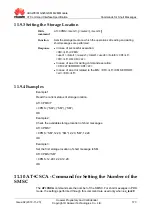 Предварительный просмотр 190 страницы Huawei MG323 At Command Interface Specification