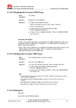 Предварительный просмотр 194 страницы Huawei MG323 At Command Interface Specification