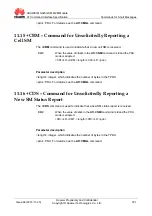 Предварительный просмотр 198 страницы Huawei MG323 At Command Interface Specification