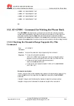 Предварительный просмотр 203 страницы Huawei MG323 At Command Interface Specification