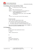 Предварительный просмотр 204 страницы Huawei MG323 At Command Interface Specification