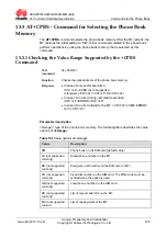 Предварительный просмотр 205 страницы Huawei MG323 At Command Interface Specification