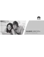 Huawei MMC297u Quick Start Manual preview