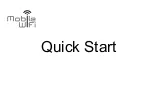 Huawei Mobile wifi e5330 Quick Start Manual preview