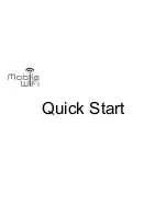 Huawei Mobile WiFi E5878 Quick Start Manual preview