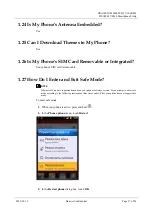 Preview for 45 page of Huawei MTC965 Faqs