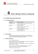 Preview for 64 page of Huawei MU509 Series At Command Interface Specification