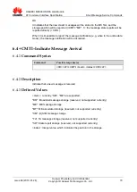 Preview for 70 page of Huawei MU509 Series At Command Interface Specification