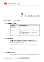 Preview for 104 page of Huawei MU509 Series At Command Interface Specification