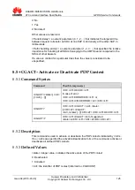 Preview for 125 page of Huawei MU509 Series At Command Interface Specification