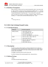 Preview for 131 page of Huawei MU509 Series At Command Interface Specification