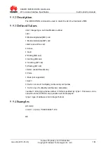 Preview for 136 page of Huawei MU509 Series At Command Interface Specification