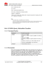 Preview for 189 page of Huawei MU509 Series At Command Interface Specification